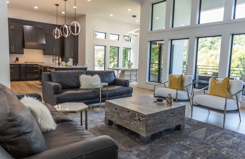 Florence House | Modern Waterfront Mansion with Private Dock, kayak, paddle board and ping pong