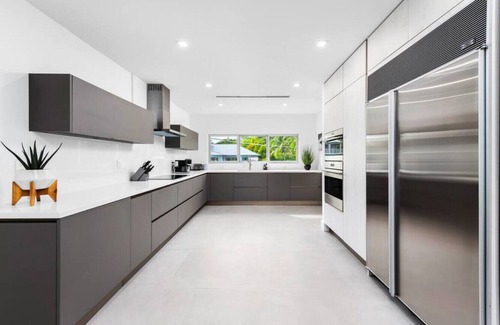 Coconut Grove Villa | Modern waterfront Villa w/Pool and Gym, Sleeps 8.
