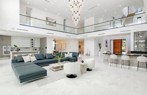 Seybold Villa | Modern Waterfront Villa w/Pool, Rooftop & dock