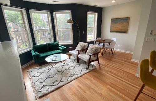 Lakeview House | Modern Wrigley Oasis with Parking!