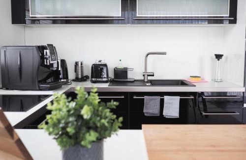 Großraschen Apartment | Moderne Ferienwohnung mit Seeblick & Terrasse 96qm