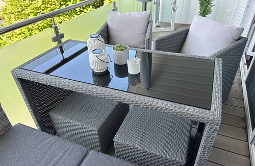 Neue Tiefe Apartment | Moderne und Stilvolle Ferienwohnung für 4 Personen in Strandnähe