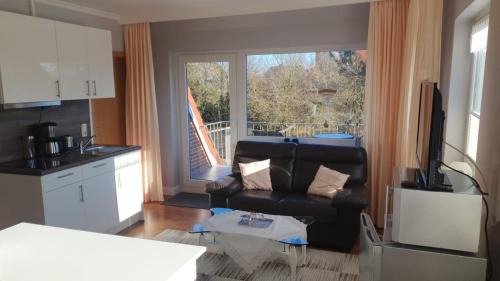 Toenning Apartment | Modernes Apartment mit Balkon