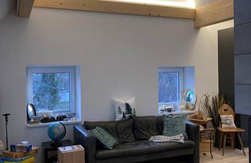 Ehrenstetten Apartment | Modernes Penthouse-Loft mit KONUSKarte für kostenfreien ÖPNV NUR diese Annonce BUCHEN!