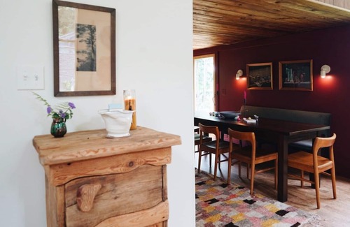 Charlotte House | Modernist Cabin, Bauschaus VT - 8 private acres with mountain views