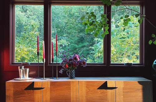 Charlotte House | Modernist Cabin, Bauschaus VT - 8 private acres with mountain views