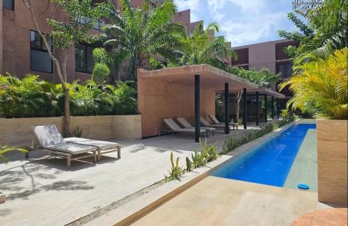 Merida Municipality Apartment | Moderno Depa, Alberca, Bar & Gym Norte de Mérida
