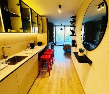 Apoquindo Apartment | Moderno departamento vanguardista en el corazón de Las Condes