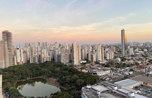 Setor Bueno Apartment | Moderno Flat com vista para o Parque Vaca Brava