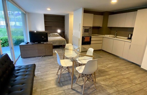Apoquindo Apartment | Moderno y equipado estudio en Los Dominicos