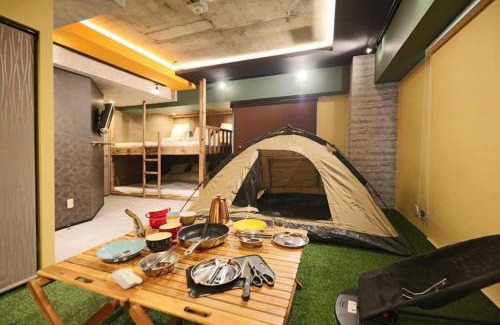 Minami Apartment | MolinHotels506 アクティビティを満喫できる札幌定山渓 天然温泉付- CampRoom S-Beds6