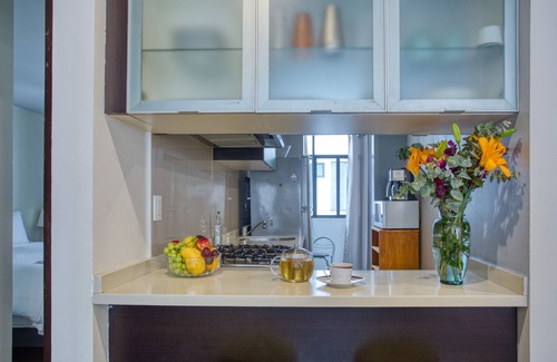 Escandon Apartment | Mondrian 2 King BDRM 2 BTH Gym+Rooftop+Security in Condesa