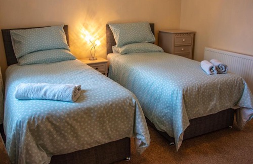 Morecambe Apartment | Morecambe Central balcony with sea view