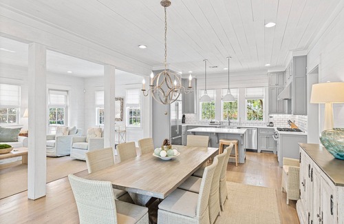 Forest District House | Morning Star — Coastal luxury w/plunge pool, golf cart, & carriage house
