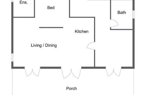 Orange Apartment | Mortimer's Wines Studio - Adults Only Retreat