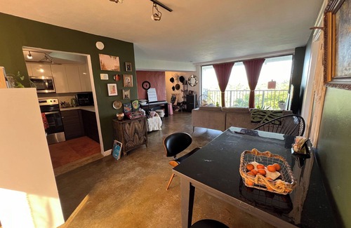 Northeast Miami Condo | Most Private Gorgeous Large condo over 1100 SF with ocean views in vibrant Miami