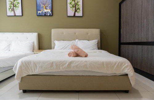 Taman Mount Austin Apartment | Mount Austin #Akademik Suite Floral Deer Studio 2-4pax #MSPro