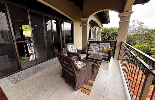 Mercedes House | Mountain and city views with convenient access to town!