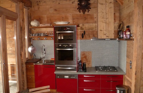 La Cote-dʼAime Apartment | Mountain Dream, warm cocoon of old wood welcoming and cozy.