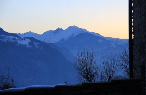 La Cote-dʼAime Apartment | Mountain Dream, warm cocoon of old wood welcoming and cozy.