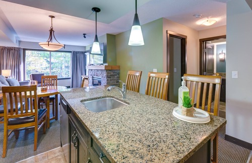 Dead Man's Flats Condo | Mountain & Forest Views, Hot Tub: Top Floor 1 Bed 1 Bath; Pets OK