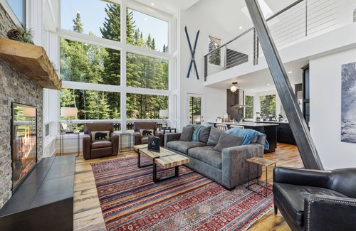 Homestead Hills House | Mountain Haus . Fire Pit - Hot Tub . Views