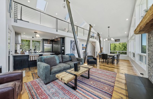 Homestead Hills House | Mountain Haus . Fire Pit - Hot Tub . Views