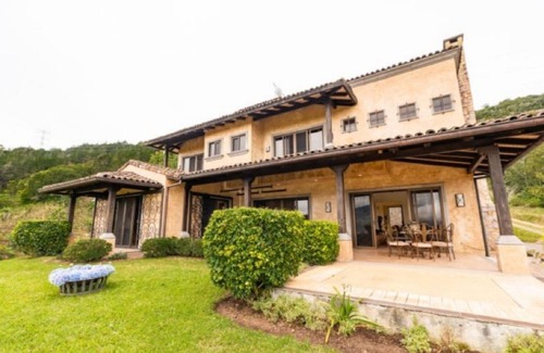 San Miguel Villa | Mountain Luxury Mansion valley and city lights view.
