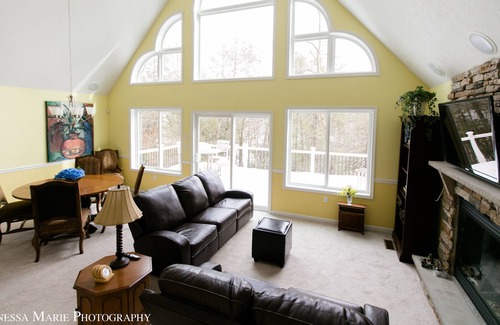 Jim Thorpe Ski Chalet | Mountain Vacationing At Its Best, 7 acres w/stocked trout pond w/hiking trails