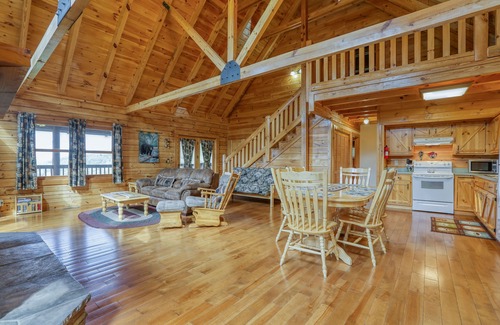 Cosby Cabin | Mountain View - 2 Bedrooms, 2 Baths, Sleeps 6 Cabin by RedAwning