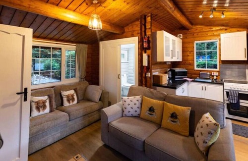 Bronaber Cabin | Mountain View 2 bed Log Cabin