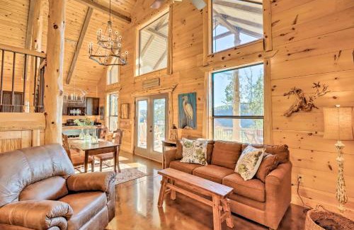 Mountain View House | Mountain View Hideaway with Outdoor Fireplace!
