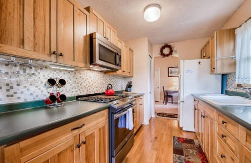 Sylva House | Mountain-view home with deck, grill, fireplace, & washer/dryer - dogs welcome