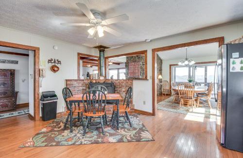 Dahlonega House | Mountain-View Home with Deck and Grill in Dahlonega