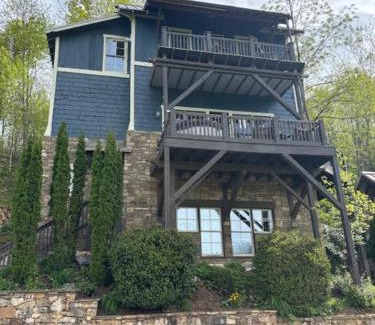 Wolf Laurel House | Mountain Views Hot Tub Foosball Dog Friendly
