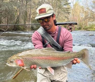 Ellijay House | Mountaintown Creek Lodge - Creek Front Fish Cabin - Creekside Relaxation With Fishing, Firepit, Hot Tub, Free-Standing Gas Heate