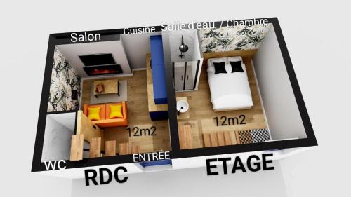 Cancale House | MRODBNB - Maisonnette Atypique enfouie dans la Roche - Gr34, Plage, Resto & Huîtres à 25m