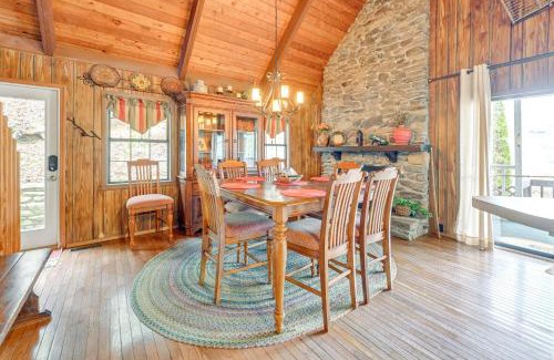 Almond House | Mtn-View Home with Deck, Fire Pit and BBQ in Almond