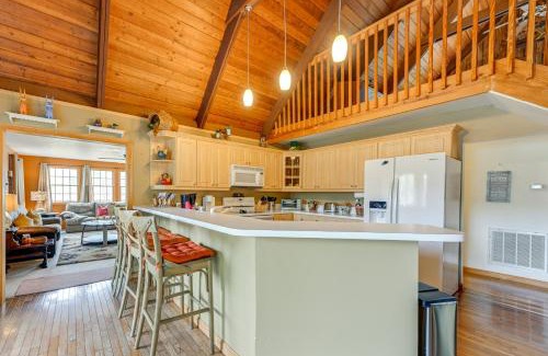 Almond House | Mtn-View Home with Deck, Fire Pit and BBQ in Almond