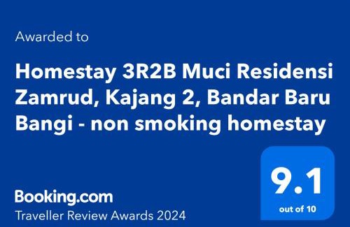 Kajang Apartment | MuciHome 3R2B Residensi Zamrud, Kajang 2, Bandar Baru Bangi - non smoking sweethome for Malaysian and Borneo Guests only