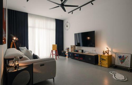 Central Seberang Perai Apartment | Muji Style Minimalist Room