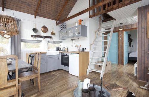 Borgarnes Cabin | Múlakot 1 - Cosy countryside cabin with a sauna and amazing view´s