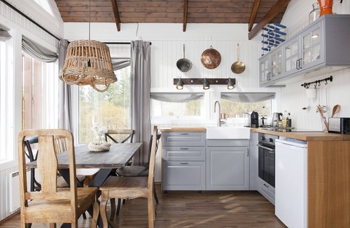 Borgarnes Cabin | Múlakot 1 - Cosy countryside cabin with a sauna and amazing view´s