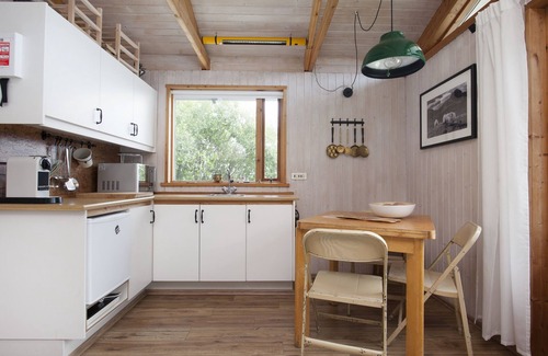 Borgarnes Cabin | Múlakot 5 - Cosy cabin, View the amazing view´s from the porch