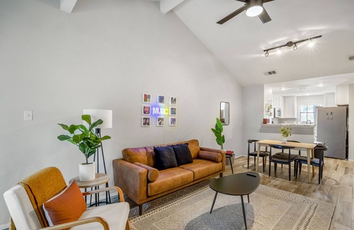 Panther Creek House | Music inspired Modern stay in The Woodlands.