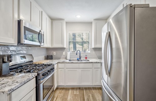Panther Creek House | Music inspired Modern stay in The Woodlands.