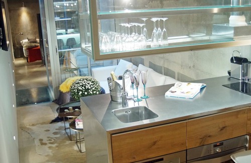 el Fort Pienc Apartment | My Space Barcelona Loft at the Arc de Triomphe with terrace and pool