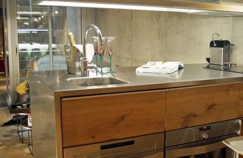 el Fort Pienc Apartment | My Space Barcelona Loft at the Arc de Triomphe with terrace and pool