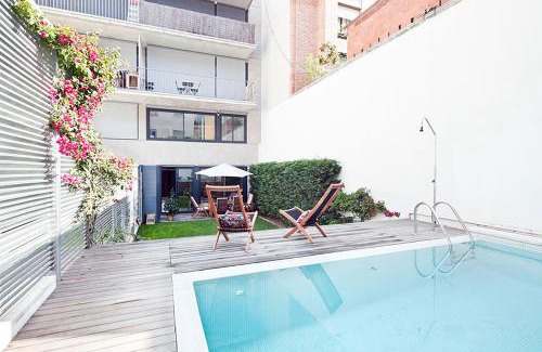 Sant Gervasi Apartment | My Space Barcelona Private Pool Garden