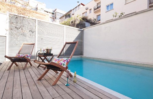 Sant Gervasi Apartment | My Space Barcelona Private Pool Garden